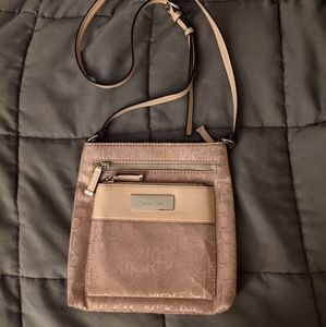 Calvin Klein logo crossbody